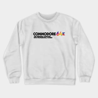 Commodore 64 Computer Logo Crewneck Sweatshirt